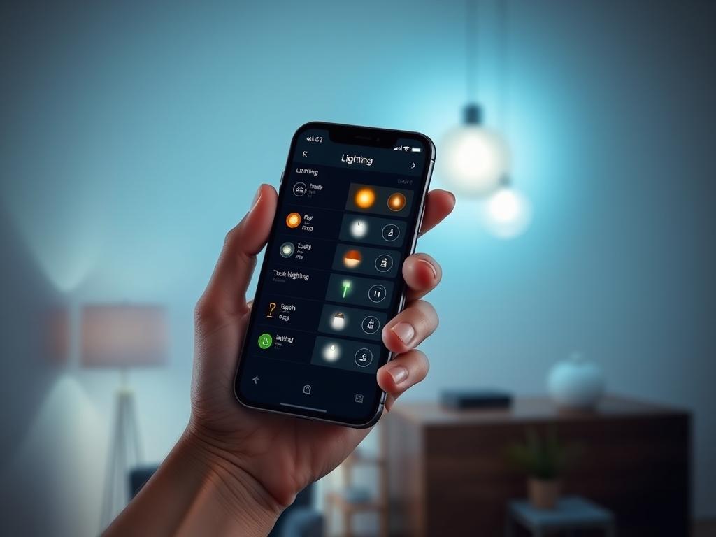 lichtsteuerung handy