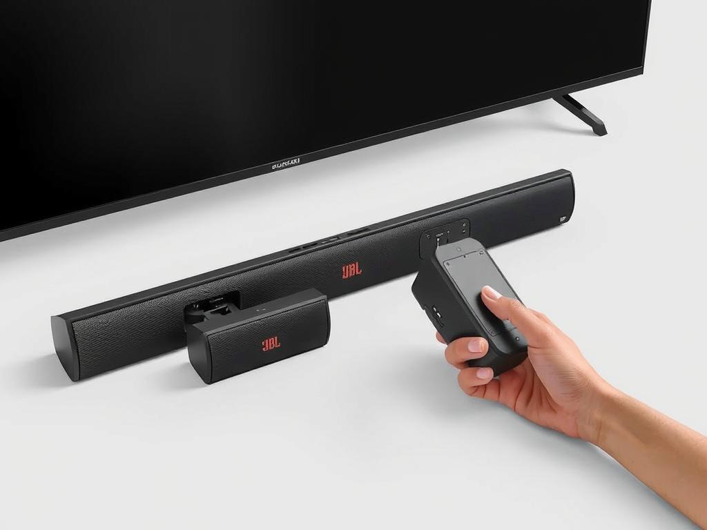 Abnehmbare Surround-Lautsprecher der JBL Bar 1300