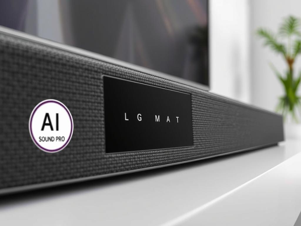 LG DS80QY Soundbar mit AI Sound Pro Technologie
