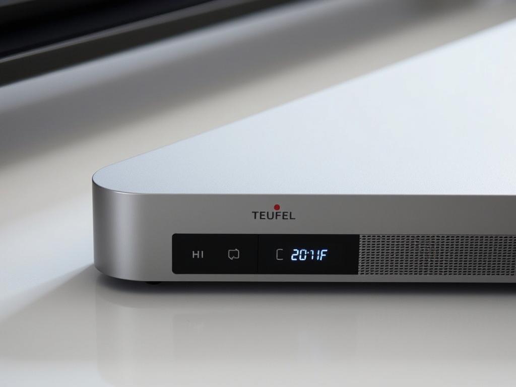 Teufel Cinebar 11 Bedienelemente und Display