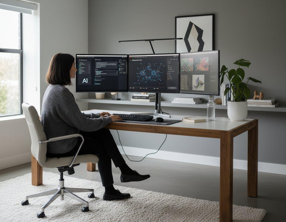 Moderne KI-Werkzeuge transformieren den Arbeitsalltag von Selbstständigen